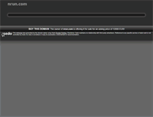 Tablet Screenshot of nrun.com